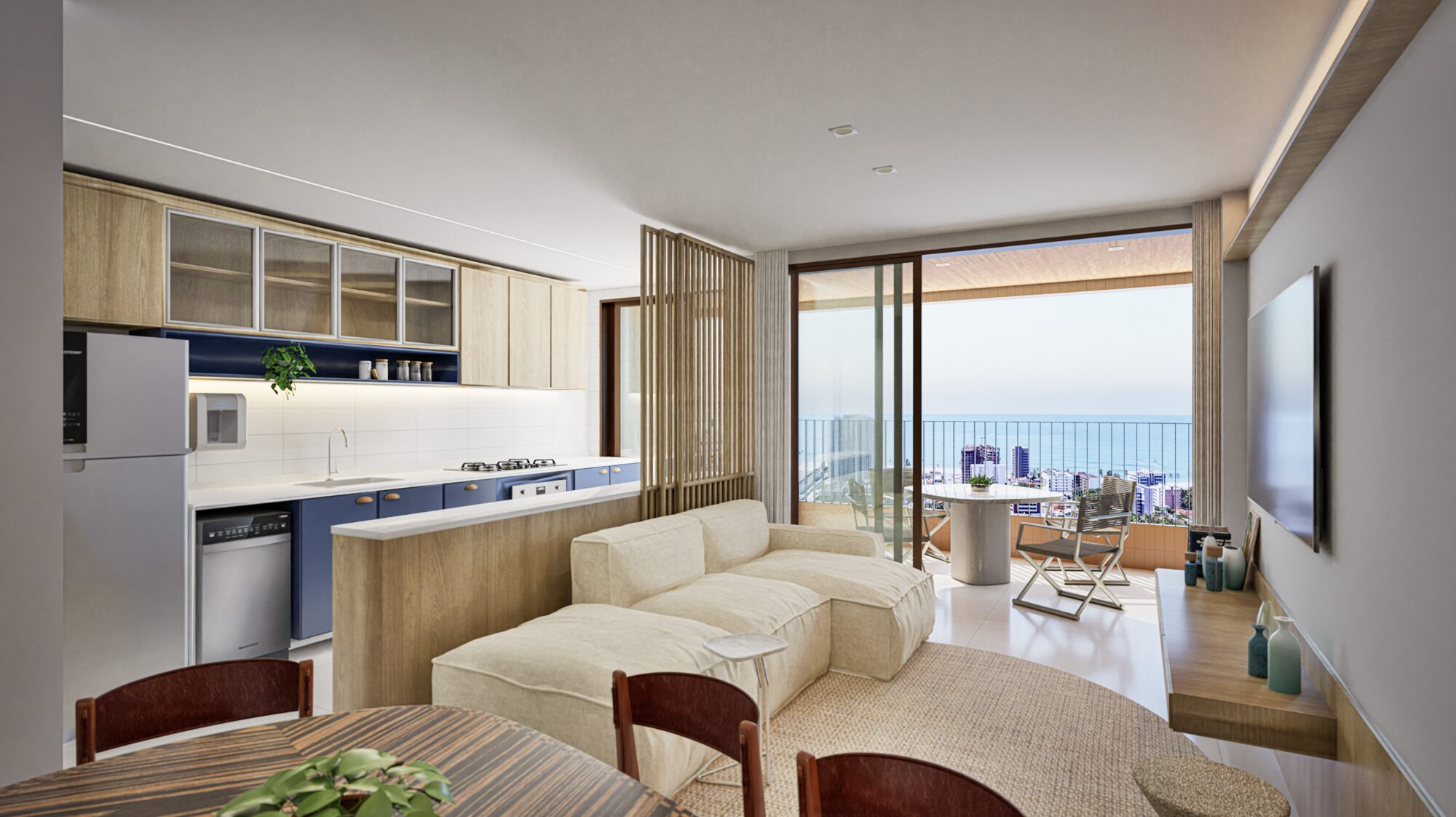 Original apartment interior render